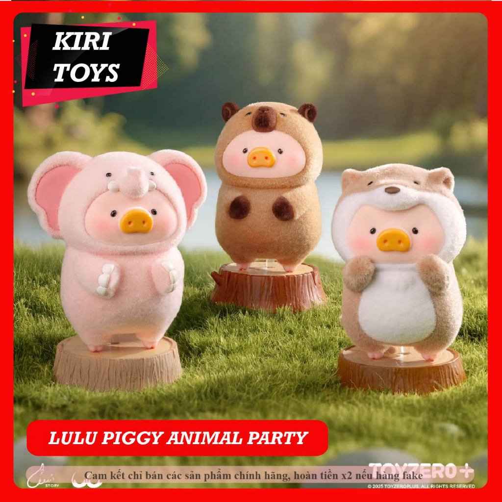 [Blind box] Lulu Piggy Animals Party - ToyZero+