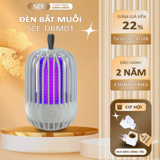  Đèn Bắt Muỗi Cao Cấp SCE Đèn Bắt Muỗi Bóng Led UV Thông Minh Bảo Hành 12 Tháng SCE-DBM01 