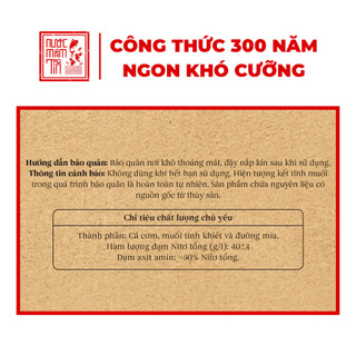 [THÙNG 6 CHAI NƯỚC MẮM NGON] Nước Mắm Tĩn cá cơm than Nhãn Đỏ Độ Đạm 40N Chai Thủy Tinh 500ml