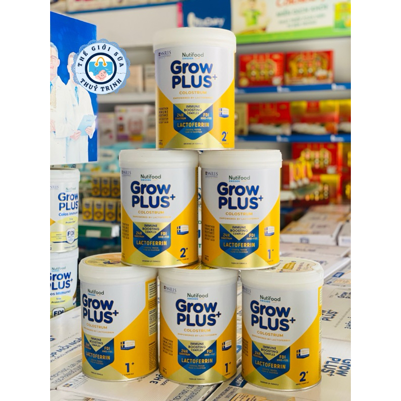 Sữa Bột Nutifood Sweden GrowPlus+ Colostrum Lactoferrin 800gr