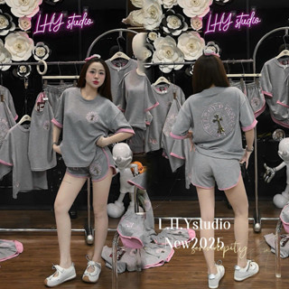  set đồ nữ sang chảnh,set đồ nữ mùa hè,MẪU MỚI NHẤT bộ áp phông quần đùi cotton girl phố KD43 