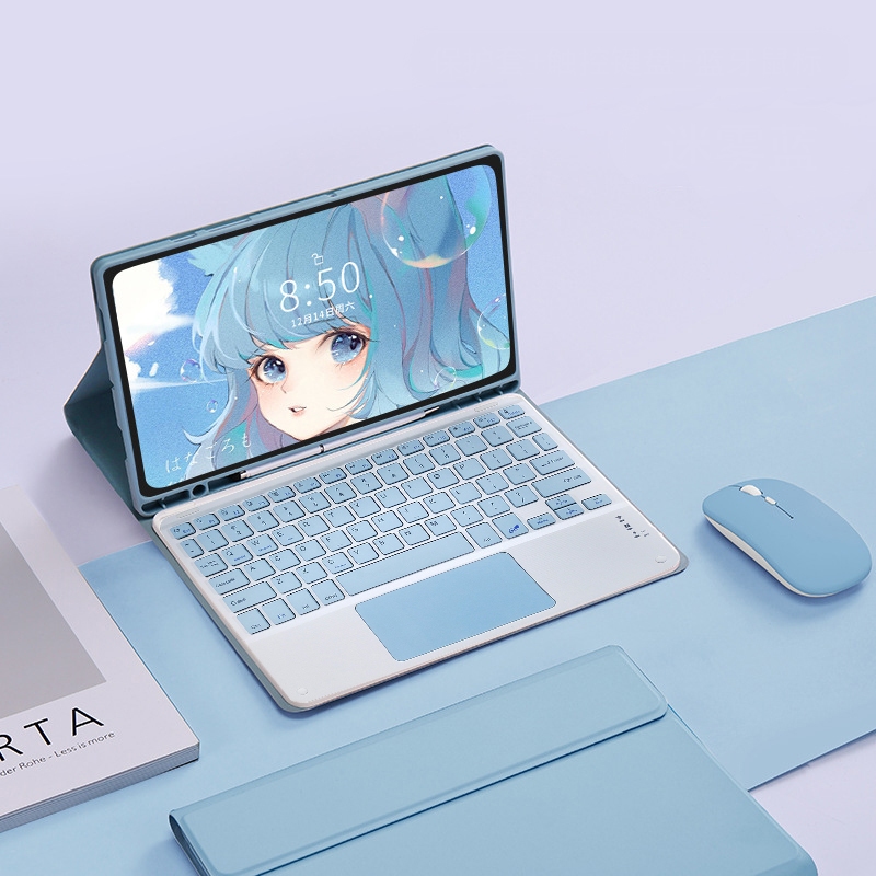 [Tặng bút] Bao da bàn phím touchpad SamSung Galaxy Tab S11, A11 S10, S10Lite S9, Tab S9 +, Tab S9 Ul