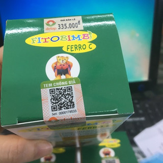 Ferro C Fitobimbi - Bổ Sung Sắt, Kẽm, Vitamin C , Hỗ Trợ Bổ Máu Cho Trẻ, Giúp Tăng Đề Kháng