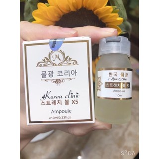 Tinh chất căng bóng da Mulwang x5 Hàn Quốc dùng lăn kim, phi kim Spa, TMV