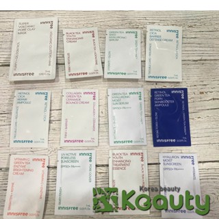 Nguyên túi Mẫu thử Sample Các sản phẩm của Innisfree 1ml