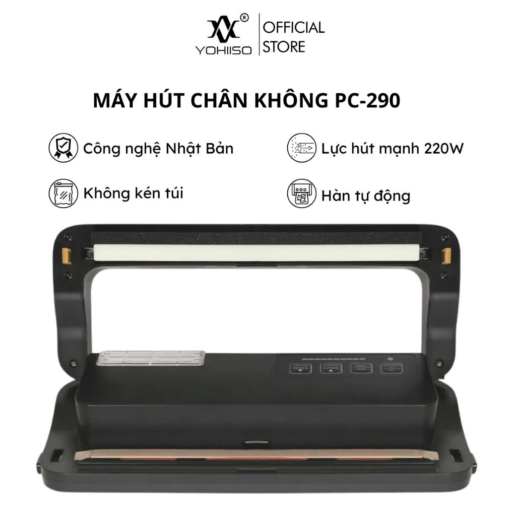 Máy Hút Chân Không Bán Công Nghiệp Cao Cấp Sử Dụng cho Hộ Kinh Doanh, Hộ Gia Đình BH 12 Tháng