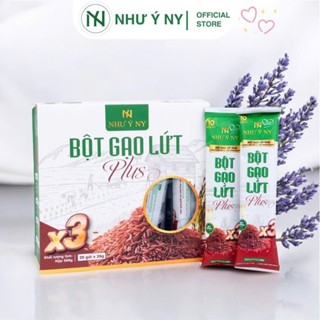 [MUA 3 ĐƯỢC 5] Bột gạo lứt lợi sữa Như Ý NY plus x3 tốt cho mẹ sau sinh, bổ sung dinh dưỡng tự nhiên