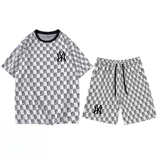  Bộ Đồ Nam Mùa Hè Áo Thun Tay Lỡ Kèm Quần Short Họa Tiết Caro Thời Trang Zenkonu TOP 269 + SHORT 052 