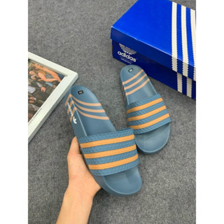 Dép nam adidas Mẫu mới nhất Hot 2025, Dép adidas đế cao su non Form dáng thể thao, chống nước chống hôi chân