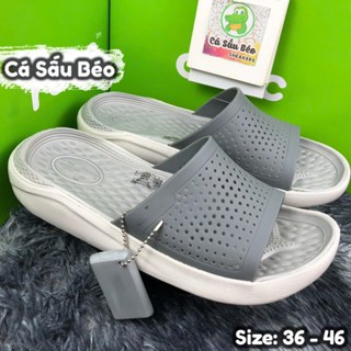 Dép Quai Ngang Nam Nữ Màu full Xám siêu êm, full tag. Freeship, hỗ trợ đổi trả.