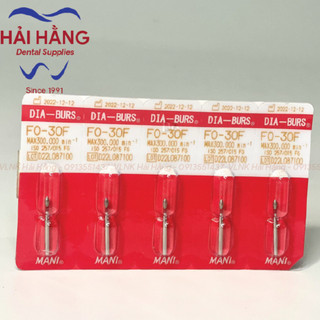 Mũi khoan Dia-Burs MANI FO - BÚP LỬA, NGỌN LỬA