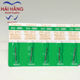 Mũi khoan Dia-Burs MANI FO - BÚP LỬA, NGỌN LỬA