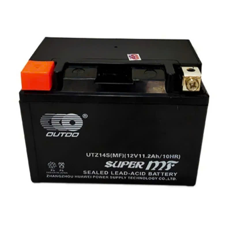 Ắc quy cho xe máy Honda SH300, SH350i, ắc quy Outdo 12V- 11.2Ah UTZ14S-MF
