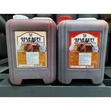  Sốt chấm gà chiên rán cay không cay Hàn Quốc can to cho nhà hàng 10kg - 양념치킨 소스 