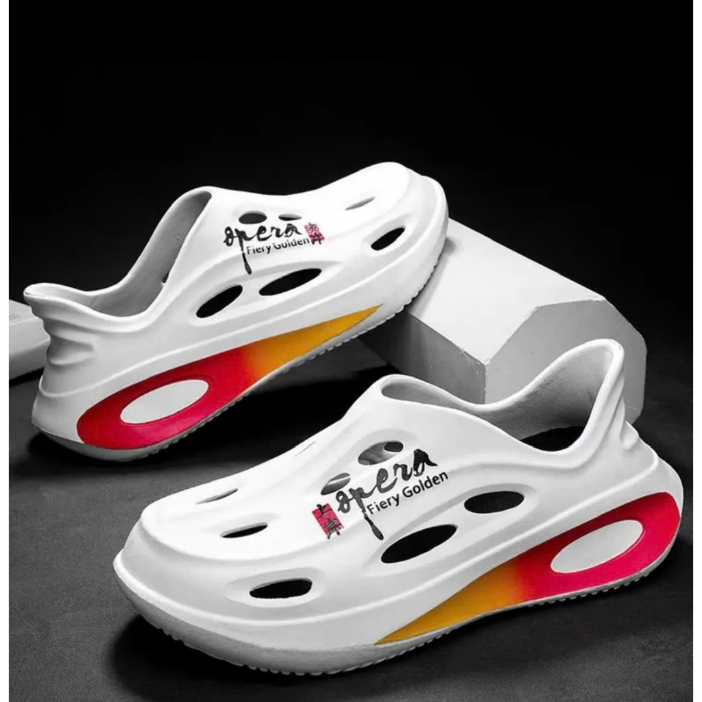 Giày sục thể thao thời trang Opera Fiery Golden. Hottren 3 màu Trắng, đen, xám