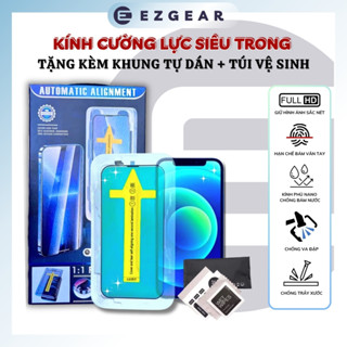 Kính Cường Lực Tự Dán Siêu Trong Suốt Blue Phủ Nano, Chống Vân Tay, Trầy Xước IP 7/8/PLUS/X/XS/11/12/13/14/15/16 Promax