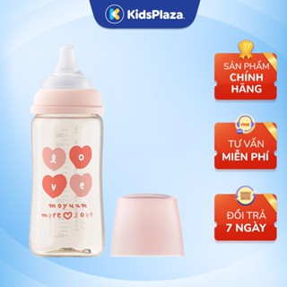 [NEW] Bình sữa Moyuum PPSU Premium họa tiết More Love 170ml/ 270ml - Thế hệ thứ 3 KidsPlaza