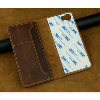 Bao Da Blackberry Keyone Handmade Da Bò Thật dán trực tiếp vào máy