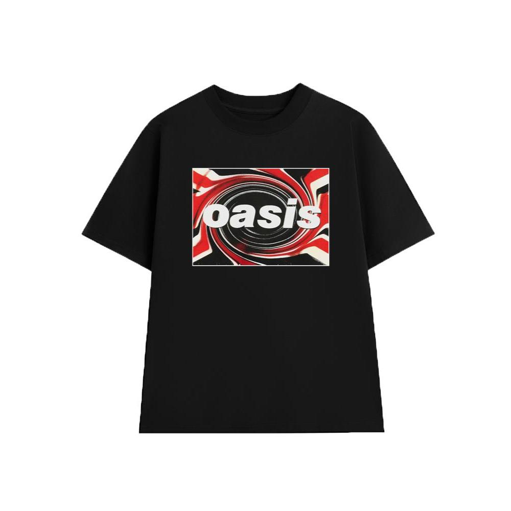 Áo Thun Oasis Union Jack, áo thun Dream-On vintage