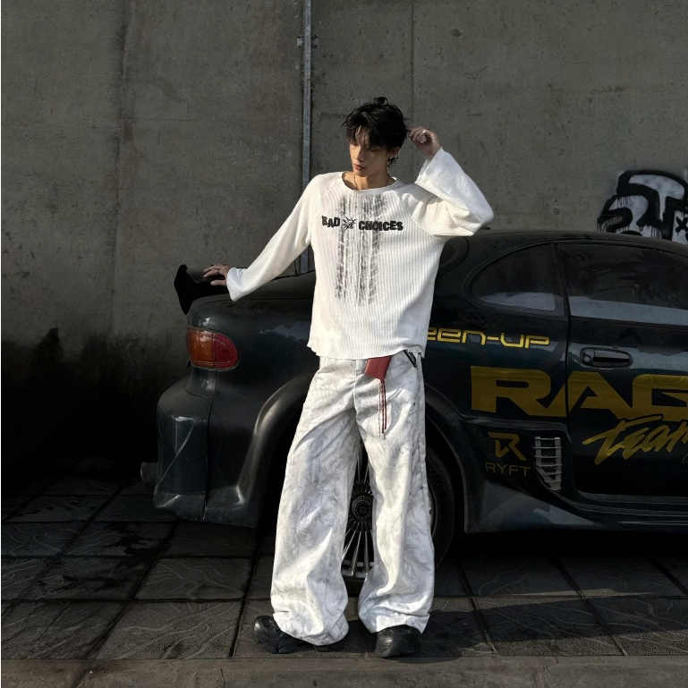 Bad Choices | Quần dài Kaki ống rộng hoạ tiết Realtree StreetStyle | BigBuy360 - bigbuy360.vn