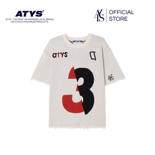 Áo ATYS® NO.3 VARSITY KNIT COTTON T-SHIRT