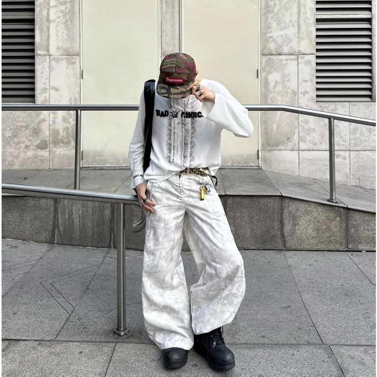 Bad Choices | Quần dài Kaki ống rộng hoạ tiết Realtree StreetStyle | BigBuy360 - bigbuy360.vn