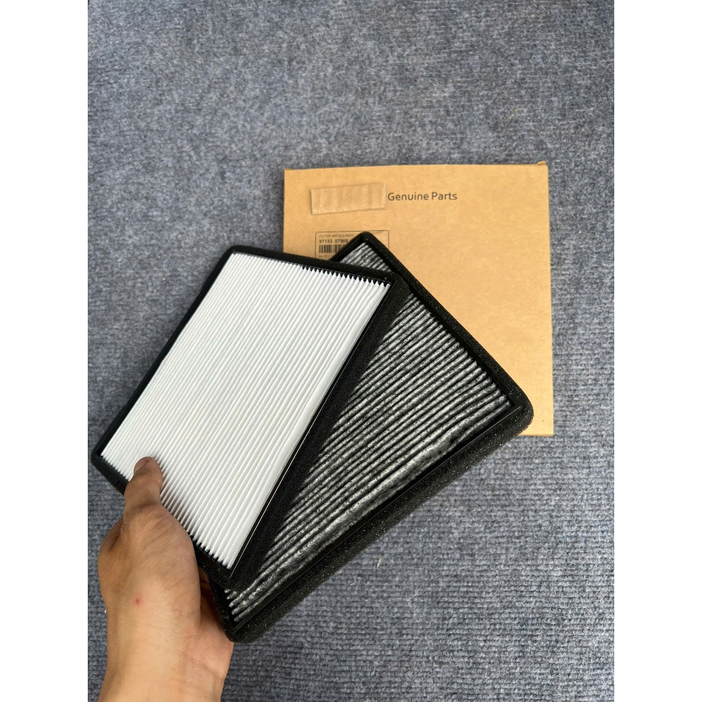 Lọc gió điều hòa, máy lạnh xe  Kia Morning (2003-2021), Picanto, Hyundai I10 (2003-2020). OEM: 97133-07000