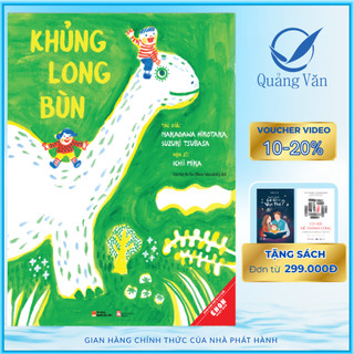 Sách - ehon nhật bản – khủng long bùn