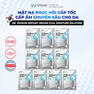 Combo 10 Mặt nạ phục hồi cấp tốc cấp ẩm chuyên sâu cho da DR. WONJIN INSTANT REPAIR HYAL MO