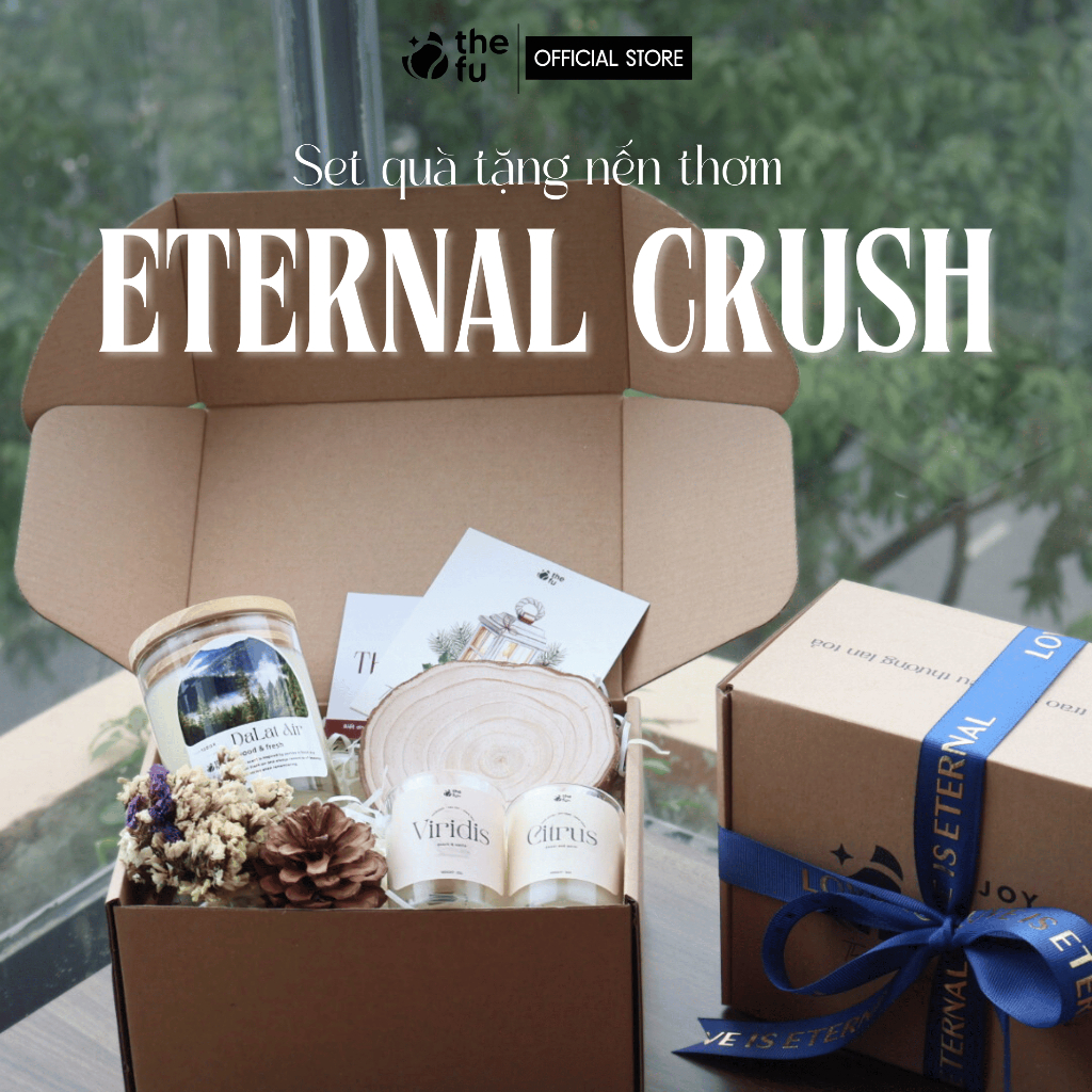  Set Quà Tặng Nến Thơm ETERNAL CRUSH Tinh Tế Thư Giãn Ý Nghĩa Tặng Người Thân Bạn Bè   6 Mùi Hương   