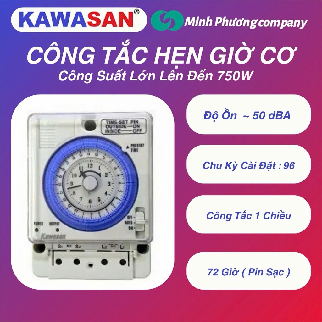 Công tắc hẹn giờ cơ KAWASAN