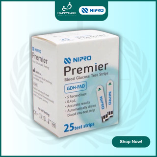 Que Thử Đường Huyết Nipro Strip – Công Nghệ Nhật Bản, Độ Chính Xác Cao