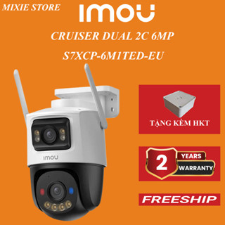  Imou Cruiser Dual 2C 6MP   3MP + 3MP  | S7XCP-6M1TED-EU | Camera ngoài trời siêu nhạy sáng | Hỗ trợ 4G - BH 2 NĂM 
