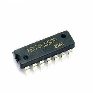 Đếm thập phân 74LS90 DIP14