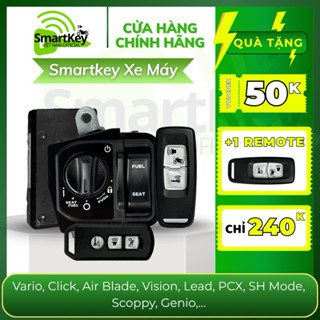 Bộ Khoá Smartkey Vario, Click, Airblade, Winner X, SH Việt, SH Mode, Pcx, Scoopy,Vision có chống cướp