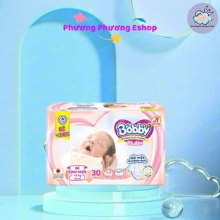  Tã bỉm dán Bobby 3S dành cho trẻ sơ sinh thiếu tháng dưới 3kg NB30 
