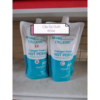 Cặp Uốn ,Ép, DUỖI DKUMA ORGANIC 1000ml