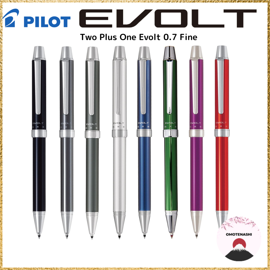Pilot 2 +1 EVOLT Multi-Pen with Mechanical Pencil