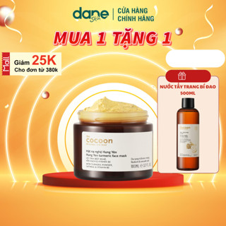 Mặt nạ Nghệ Dưỡng Trắng Da Cocoon 100ml - giúp sáng da, mờ thâm, đều màu da