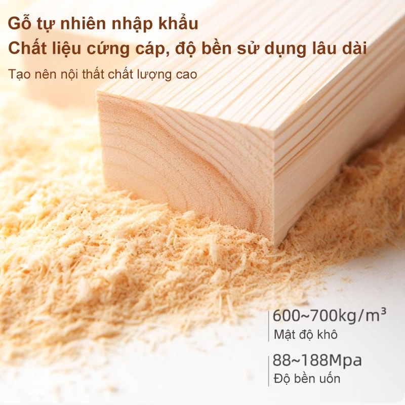 Giường ngủ gỗ hiện đại Tự Nhiên Cao Cấp  Ngăn Chứa Tiện Lợi Chắc Chắn Và Sang Trọng | BigBuy360 - bigbuy360.vn