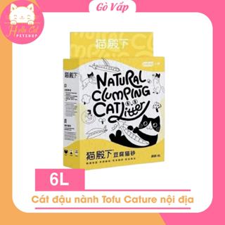 [Thùng 6 Túi] Cát Đậu Nành Tofu Cature Nội Địa; Mix Gỗ cho mèo - Hello Cat HCM