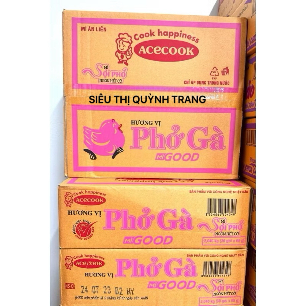THÙNG PHỞ GÀ GOOD 30 GÓI