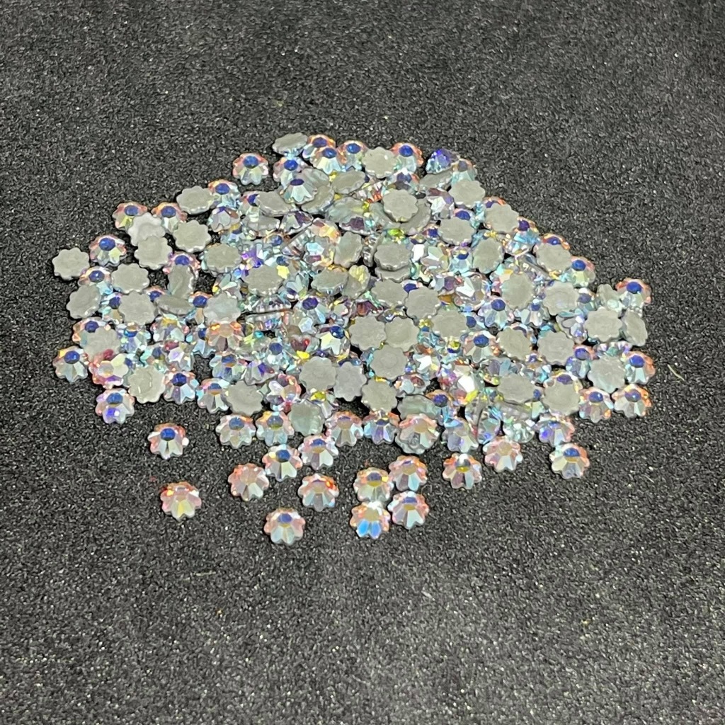 [10 viên] Đá Nail Swarovski - Các Mẫu Đá CÓ KEO phù hợp nail móng tay và trang trí quần áo