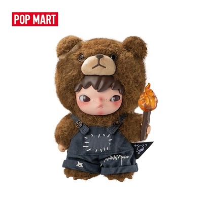 POP MART Hirono Living Wild-Fight for Joy Plush Doll-LIVE