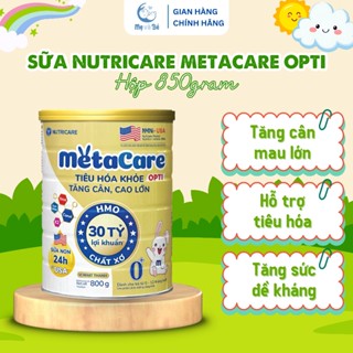 [CH MẸ VÀ BÉ – NUTRICARE] Sữa Bột Nutricare MetaCare Opti  850G – Hỗ Trợ Tiêu Hóa, Tăng Cân, Cao Lớn Cho Bé