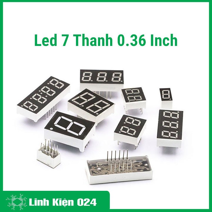 Led 7 Thanh 0.36 Inch Anot Chung