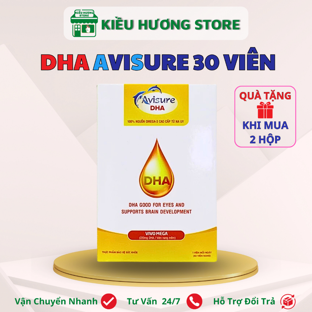 Viên DHA Dành Cho Mẹ Bầu - Avisure DHA 30 Viên
