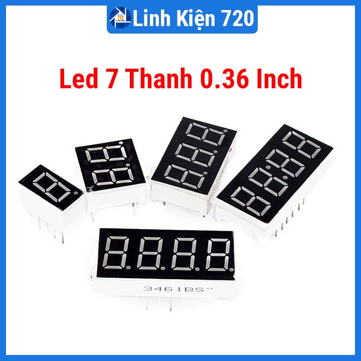 Led 7 Thanh 0.36 Inch Anot Chung