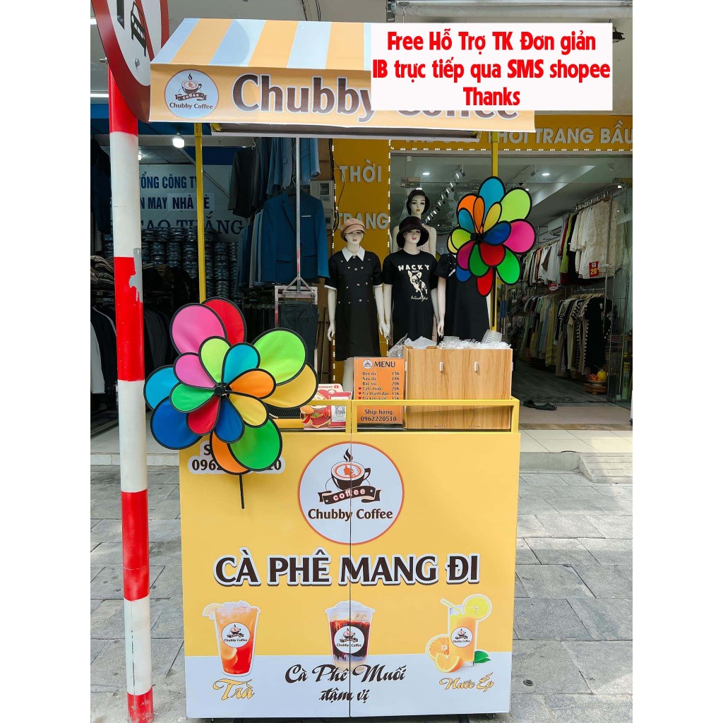 XE CÀ PHÊ GẤP GỌN - CÀ PHÊ MANG ĐI - TAKE AWAY