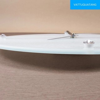 Phôi Đồng Hồ Thuỷ Tinh Tròn Đường Kính 20cm/30cm Màu Trắng